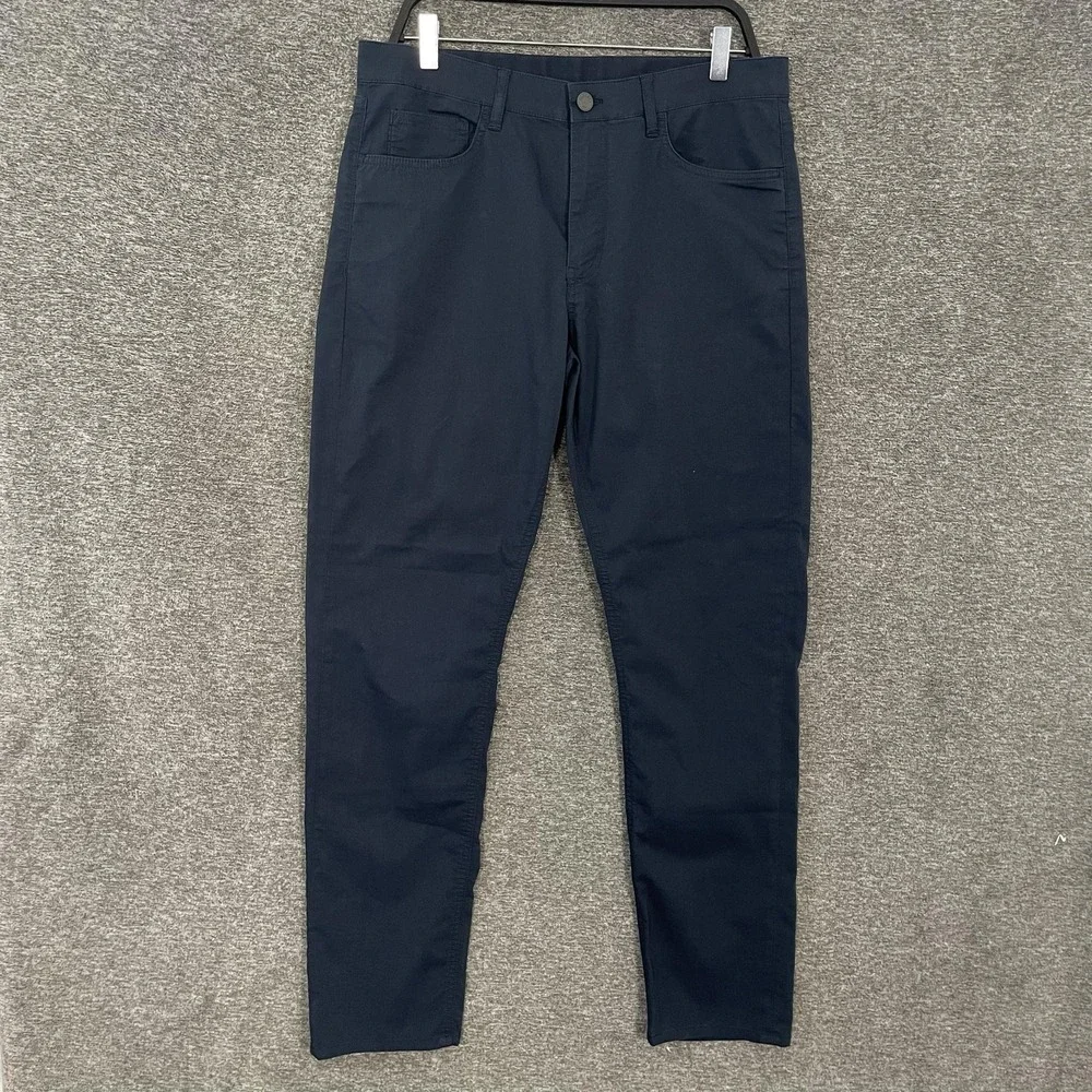 Faherty Movement Pants Mens 32x33 Stretch Chino 5 Pocket Casual Travel